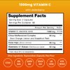 Vitamin C 1000mg with Rose Hips | Vitamin C Supplement with Elderberry & Citrus Bioflavonoids | Kids Immune Boosting Supplement | Non-GMO Antioxidants Supplement | 500mg Vitamin C Capsules Pill