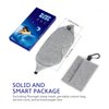 Mavogel Cotton Sleep Mask - Updated Design Light Blocking Sleep Eye Mask, Soft and Comfortable Night Sleeping Mask for Men Women, Eye Blinder for Travel/Sleeping, Includes Travel Pouch, Grey