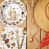 APOWBLS Western Cowboy Birthday Party Decorations Tableware - Wild West Party Supplies, Paper Plate, Napkin, Fork, Tablecloth, Western Cowboy Rodeo Birthday Table Decorations Dinnerware | Serve 24