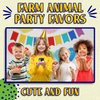 Bedwina Farm Animal Toys - Pack of 12 - Plastic Farm Animals for Kids, Realistic 3-5 Inch Ranch / Barnyard Animal Toy Figures Styles Include Sheep, Horse, Goat, Duck, Chicken, Turkey, Cow, Pig