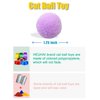 HEUHAI 40 PCS Cat Balls, Interactive Cat Toy Balls for Indoor Cats, Enhance Agility and Playfulness, Ideal Kitten Toys for Indoor Kittens, for Small and Medium Breed Sizes