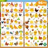 Generic Chicken Temporary Tattoos Birthday Party Supplies Favors Decorations Super Cute 96PCS Fake Tattoos Stickers for Boys Girls School Classroom Rewards Gifts Ideal