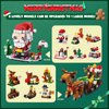 Advent Calendar 2024 Christmas Building Toy Set for Kids,12 Days Building Blocks Toys Holiday Countdown Calendars, 6 IN 1 Santa Claus Reindeer Blocks, Stuffers for 6-12 Year Old Boys Girls Teen Gifts