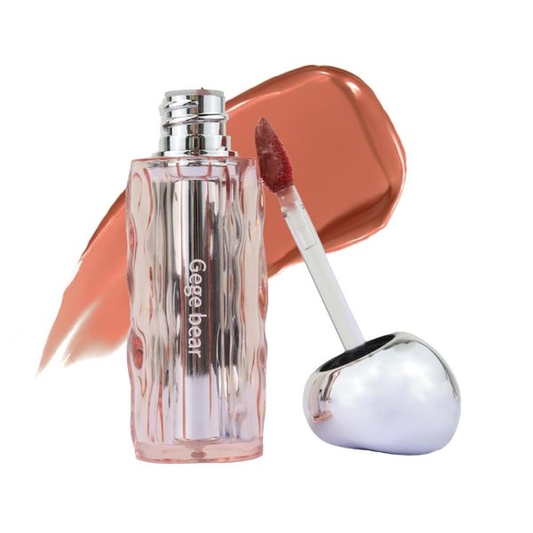 SUILU Lip Gloss, Plumping Lip Hloss,Lightweight Feeling Lip Gloss for Women,Tinted Lip Oil for Lip Care and Dry Lips (04, 01 Fl Oz)