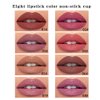 YUANLI Lip Stain Marker Pen, Lip Liner and Lipstick 2 in 1, Long Lasting Waterproof Matte Lip Tint Stain for Women, Hydrating and Waterproof 24 Hour Lip Liner Pencil & Liquid Lipstick - 05