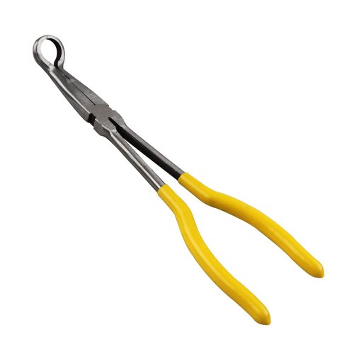 YanTone Spark Plug Removal Pliers, 11" Long Reach Ring Nose Hose Grip Pliers for Car