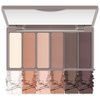 Kaely 6 Color Mini Nude Brown Neutral Eyeshadow Palette Makeup, Highly Pigmented Eye Shadow Palette Waterproof, Natural Matte Eye Shadow Palette, paleta de sombras de ojos, Vegan & Cruelty-free, 10