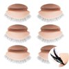 Embagol Double-layer Replacement Eyelids Replaced Eyelids for Lash Extension Practice Lash Mannequin Head Training for Beginners
