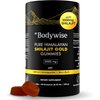 Be Bodywise Pure Himalayan Shilajit Gummies Gold I Lab Tested I No Added Sugar I Ashwagandha, Gokshura| Fulvic Acid & 85+ Trace Minerals I for Men, Women I Non-GMO I 100% Natural & Organic I 60 Gummy