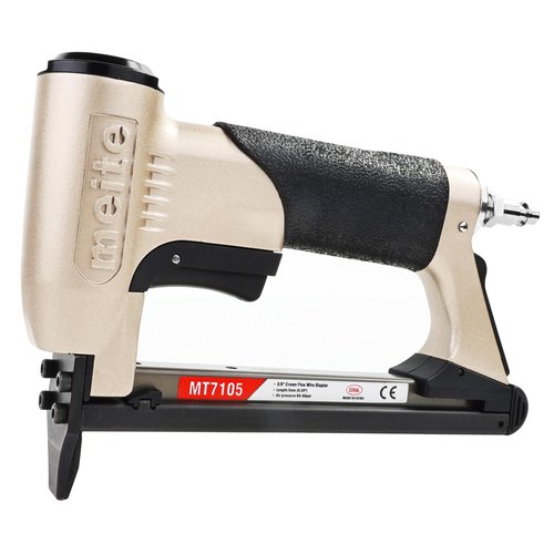 meite MT7105 Upholstery Stapler - 22 Gauge 71 Series 3/8-Inch Crown 3/16-Inch Leg Length Air Stapler Fine Wire Stapler