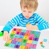 Wooden Alphabet Puzzles for Toddlers 2-4, Alphabet and Number Puzzle with ABC Learning for Toddlers 1-3, Preschool Learning Toys with Chunky ABC Puzzle Board for Girls Boys Kindergarten Ages 1 2 3 4