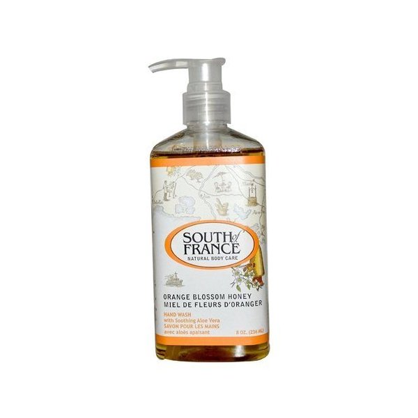 South Of France Liquid Soap - Orange Blossom Honey - 8 Oz