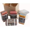 Goat Milk Soap Giftset- Bearded Greasemonkey Kit- Goatmilk & Activated Charcoal Soaps N°13 Removes Grease & Odors, N°14 Beard Wash, N°28Trailblazer- Vetiver, Tea tree & Citronell N°32 WELLNESS Detox