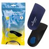 Footminders Casual Orthotic Arch Support Insoles for Dress Slip-On Shoes (Pair) (Medium: Men 7½ - 9 Women 8½ -10) - Relief for Foot Pain Due to Flat Feet/Low Arches and Plantar Fasciitis