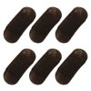 6 Pcs Brown Sponge Volume Hair Bases Volume Inserts Hair Clip Fluffy Hair Cushion Bump It up Hair Piece Hair Styling Pad for Women Girls Clips and Barrettes(ZS239)