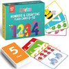 Merka Flash Cards for Toddlers 2-4 Years Number Flash Cards 0-50 Counting Kindergarten Workbooks Learn to Count Cards Math Flashcards Preschool Workbook