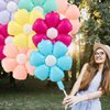 GOTPASS 12 Pcs Daisy Balloons Flower Balloons Flower Theme Party Supplies Baby Shower Girls Birthday Party Wedding Decoration