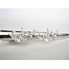 Generic Silver tone metal flowers and leaves design alligator hair claw clip clamp (Length: 5), 1 Count (Pack of 1)