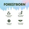 FORESTBORN All Natural, Premium Quality Bar Soap with Mild Texture, 5 oz, Rosemary Mingle - Nurturing Nature and Nourishing Lives