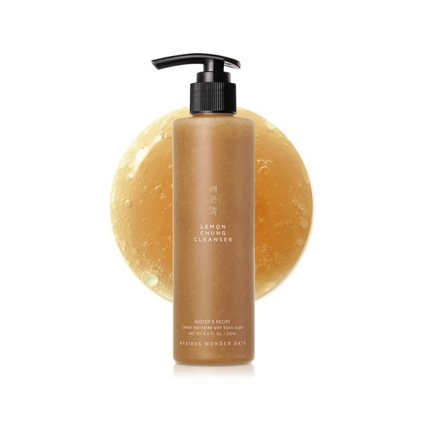 WONDER BATH Lemonchung Cleanser - Korean Skincare Cleanser, Blackhead Face Wash, Makeup Remover, Korean Skincare, 6.7 fl Oz | Makeup & Dead Skin Removal