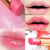 BINGBRUSH 2 Pcs Strawberry Color Changing Lipstick Queen,PH Mood Long Lasting Labiales Lip Gloss Lip Balm Tinted Magic Lip Stain Makeup Moisturize Lipstick Set for Women