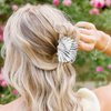 2 PACK Shell Hair Clip, Seashell Hair Clips Mermaid Hair Accessories, Mermaid Costume Women