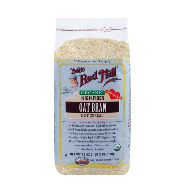 Bob's Red Mill, Oat Bran Cereal, Organic, 18 Oz