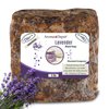 Aroma Depot Lavender Raw African Black Soap 1 lb / 16 oz 100% Natural soap for Acne, Eczema, Psoriasis, Scar Removal Face And Body Wash. Handmade