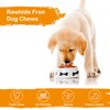 Jungle Calling Rawhide Free Dog Chew Treats, Real Chicken Wrapped Peanut Butter Bones, Teeth Clean Chewy Training Snacks, 6 oz