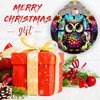 Owl Christmas Ornaments, Owl Ornaments for Christmas Tree, Owl Gifts for Women, Owl Christmas Decorations Acrylic Ornaments 2024 Keepsake