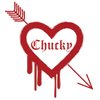 Chucky Tattoo, 7-Pack Bleeding Heart Temporary Tattoos for Men Women Halloween Costume Parties Cosplay (3 Inch) Red