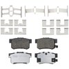 TRW Disc Brake Pad Set TRC0537, OE Quality, Replacement for Cars