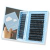 Lash Clusters 144 Pcs Cluster Lashes Fluffy Eyelash Clusters DIY Cluster Eyelash Extensions(Nougat,D-10-18mix)