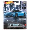 McLaren Speedtail Blue Metallic with Black Top Exotic Envy Series Diecast Model Car by Hot Wheels