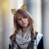 Halloween Cat Ears Headband Kitty Bow Tie Tail Women Cat Hair Hoops Kitten Hair Bands Headpiece Hairband Christmas Birthday Party Decoration Cosplay Costume Handmade Hair Accessories Leopard Print