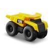 CAT Construction Toys, Little Machines 5pk Truck Toy Set, Includes Dump Truck, Front Loader, Bulldozer, Backhoe, and Excavator Vehicles with Moving Parts, Ages 3+