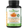 ForestLeaf Quercetin with Bromelain 1350mg - Blend with Vitamin C & Stinging Nettle Supplement, Quercetin 500mg Capsules, Non-GMO Gluten Free, Natural Immune & Respiratory Function, 90 Veggie Caps