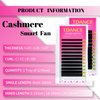 TDANCE Cashmere Easy Fan Lash Extensions Matte Black Self Fanning Volume Lash Extensions 0.05mm D Curl 14mm Single Length Mega Volume Eyelash Extensions(0.05-D,14mm)