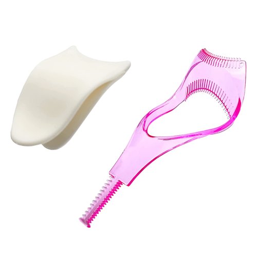 YASNAI Lashes Buddy False Eyelashes Applicator Tool for Wear Eyelashes, Eyelash Brush Tool 3 in 1 Makeup Tool Upper Lower Eye Lash Mascara Guard Applicator
