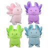 All 4 Color Hatch and Grow an Axolotl Egg - Add Water and it Grows up to 4" - Sea Critter Toy Fun Science Expanding Novelty Magic Absorbent Polymer Toy (Set of All 4 Colors)