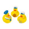 Fun Express Nautical Sailor Hat Rubber Ducks (Set of 12 Duckies) Party Favors and Supplies - VBS Vacation Bible School Supplies/Decor