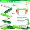 30 Pack Reptile Party Supplies Crocodile Silicone Wristbands Reptile Party Favors Crocodile Party Favors Bracelet Gifts Bag Stuffer for Reptile Crocodile Themed Birthday Party Supplies (Crocodile)