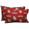 College Covers Everything Comfy Oklahoma Sooners Pillowcase Pair, King, 20" x 40", Includes 2 King Pillowcases