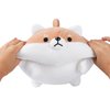 Auspicious beginning Shiba Inu Plush Stuffed Animal Corgi Plush Cute Dog Plushie Toy Anime Corgi Shiba Plush Kawaii Plushies Dog Soft Pillow, Plush Toy Birthday Gifts for Boys Girls (Brown, 11.8")
