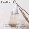 MIDHA Rice Facial Oil 30ml for skin moisturizing, deep, intense and immediate hydration and quick absorption with non greasy light oil like as rice bran oil