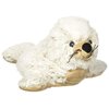 Warmies Microwavable & Weighted Stuffed Animals, Seal - Heated Stuffed Animal Plushie for Warmth & Comfort - Cute Soft Plush Toys for Adults & Children (Boys, Girls, Babies & Toddlers)