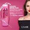 L'mar Keratin Repair Plus Leave In UV Filter Restructuring Hair Treatment +Nutrition | Lmar Tratamiento Capilar Reestructurante Queratina y Arginia +Nutricion +Reparacion +Fortaleza 9.8oz-280gr