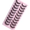 Japanese Style False Eyelashes Makeup Manga Lashes Cosplay Anime Eyelash Lashes Doll Eye Natural 10 Pairs Asian False Eyelashes Pack Look Like Individual