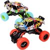 6.3 Inch Monster Truck Toys for Boys 3 4 5 6 7 Years Old, Pull Back Friction Powered Truck Vehicles Play Sets 2 Pack