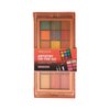 Profusion Cosmetics Artistry On The Go Makeup Kit, 9 Shade Eyeshadow and 6 Shade Face Palettes, 2 Eyeshadow and 1 Face Brush, 1 Face and Eye Primer (In The Tropics, 1)